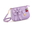 Luxury Style Lavender Leather Purse for Women